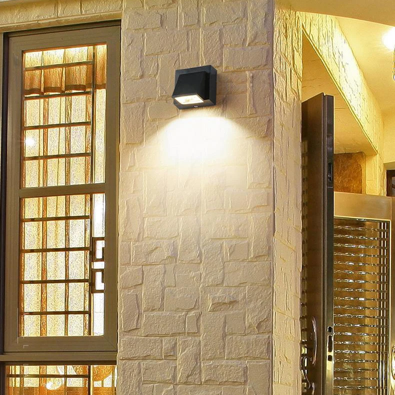 Наружный светильник 3 Вт светодиодный бра настенный светильник водостойкий строительный наружные ворота балкон сад двор