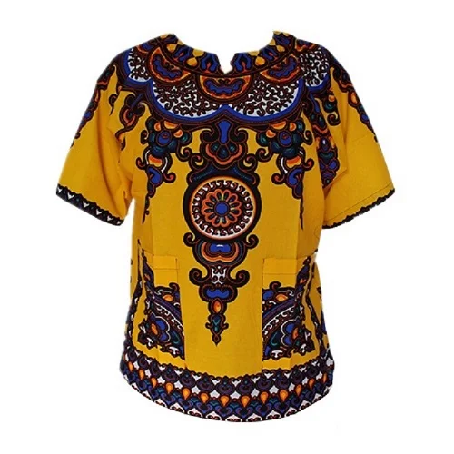 african culture clothing Dashiki New African Clothing Traditional Print Tops Fashion Design African Bazin Riche Clothes Dashiki T-shirt For Men Women african wear for ladies Africa Clothing