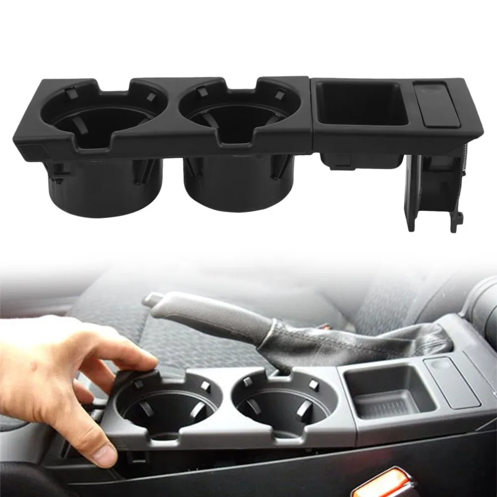 

Durable Automobile Drink Holder For BMW E46 Coin Box Portable Car Cupholder Multifunctional Water Bottle Mount Holder