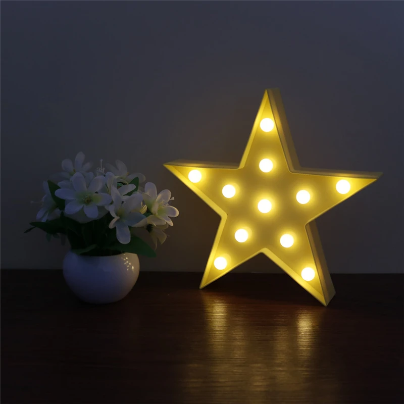 3d Звезда Луна ночник в форме Облака Дети Милая светодиодная световая игрушка подарок знак шатер для спальни кабинет Декор для гостиной