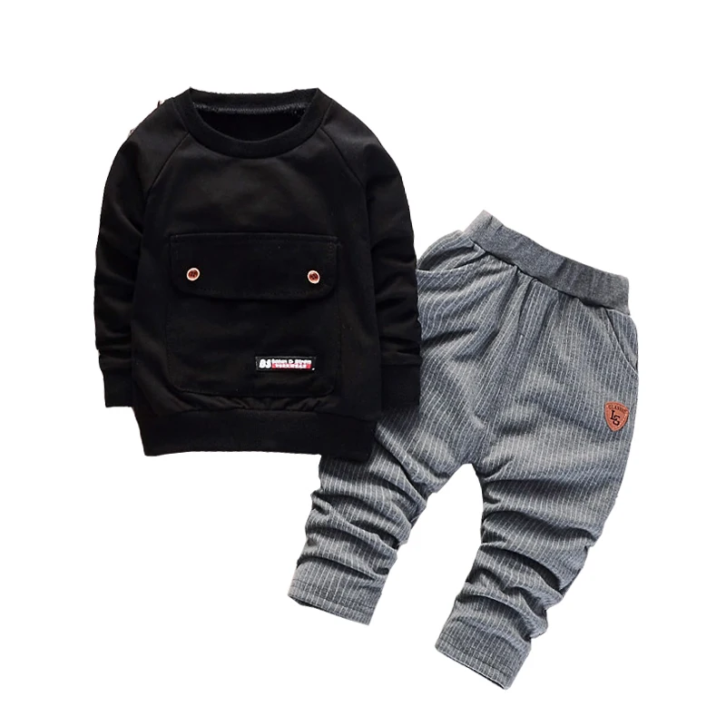 Cotton Boys Clothes New Spring Autumn Casual Children Clothing Set Long Sleeve Shirts Pant Kids Suits for Boy Child Outfits |