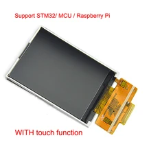 2,4 дюймов TFT SPI lcd экран 18PIN 240*320 на тонкопленочных транзисторах на тонкоплёночных транзисторах 2,4 Цвет ЖК диск IC ILI9341 4IO для STM32/MCU/Raspberry Pi с сенсорным экраном/не прикасаться