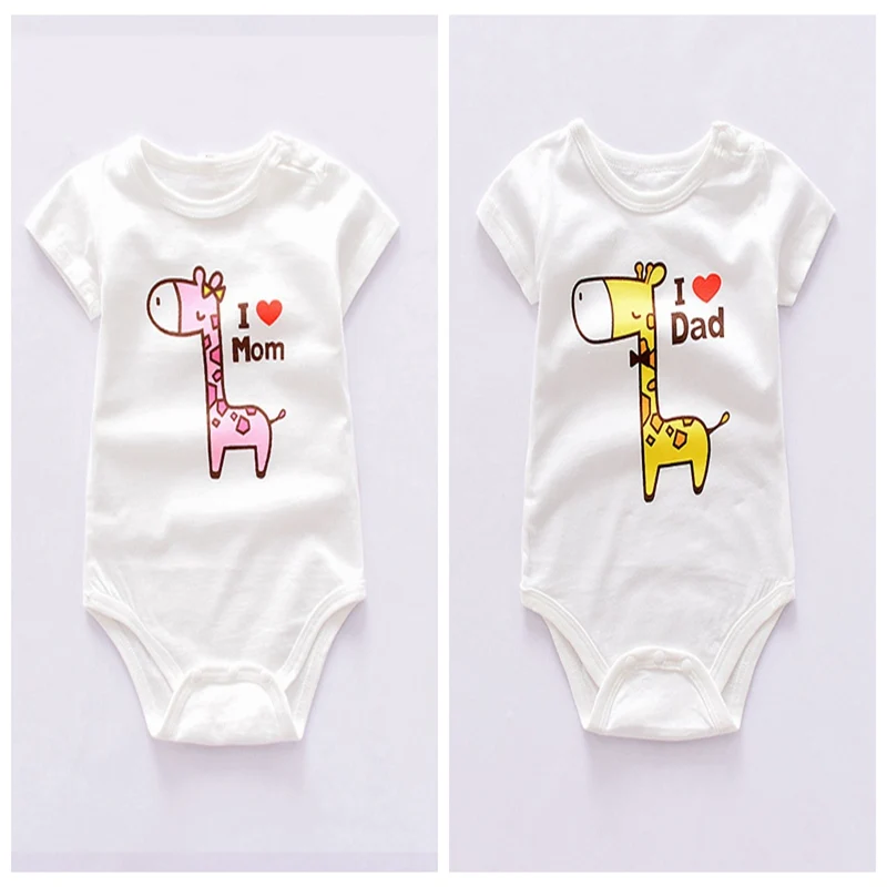 Летняя одежда для малышей комбинезон для маленьких мальчиков в стиле животных короткий рукав комбинезон для ребенка дитя Хлопок Детские Комбинезоны Одежда для новорожденных детей