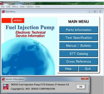 

forDenso Fuel Injection Pump ETSI 2017 (Electronic Technical Service Information) ETSI 2017