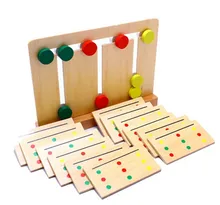 New Wooden Blocks Toy Baby Toy Montessori Teaching Three Color Sorting Array Game for Early Childhood Education Free Shipping New Wooden Blocks Toy Baby Toy Montessori Teaching Three Color Sorting Array Game for Early Childhood Education Free Shipping