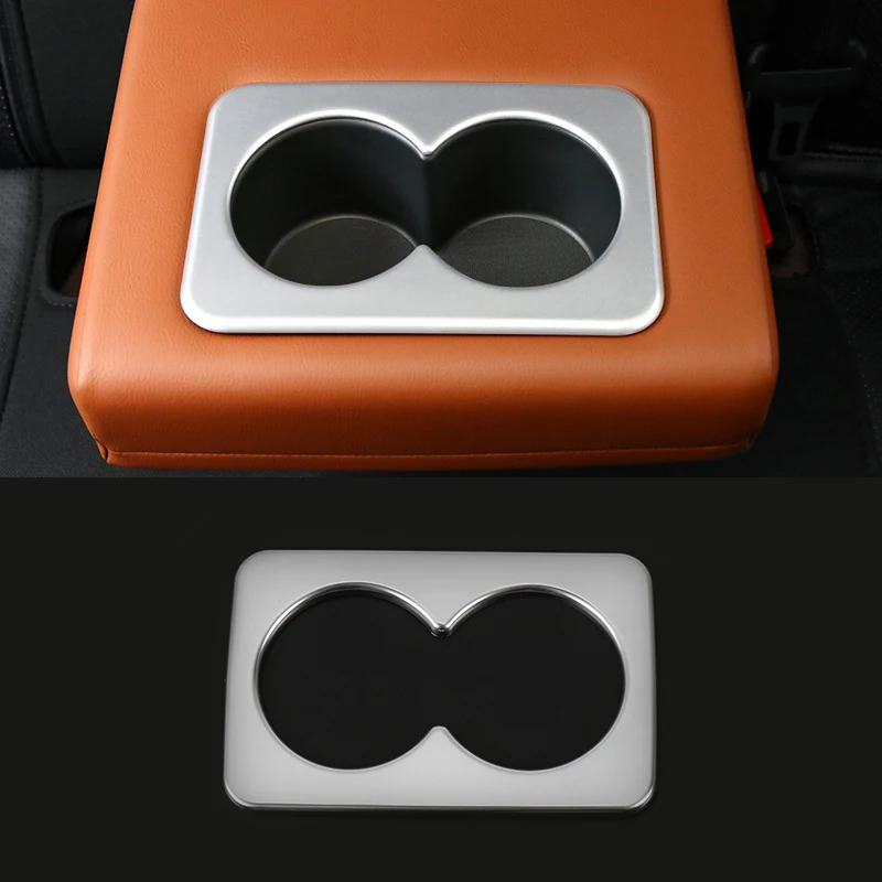 Accessori Interni Auto Abs Opaco 2014 2016 2017 2018 Per Nissan X-Trail Xtrail T32 Rogue Car Cup Cup Cover Trim