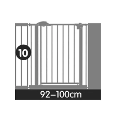 92-200 см защитный забор для детской лестницы защитный забор для домашних животных ограждение для собак изолирующая дверь - Цвет: 92-100cm