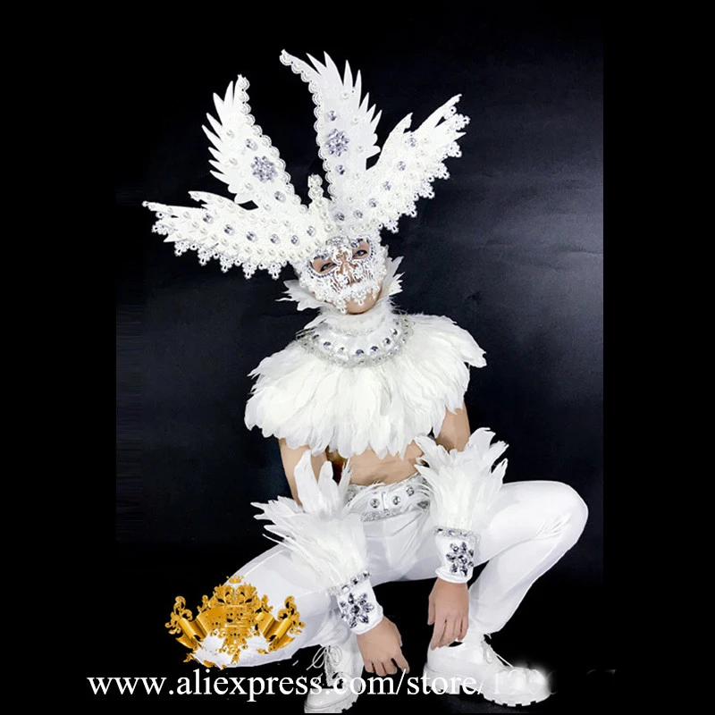 Fashion-Men-White-Feathers-Stage-Ballrooom-Costume-Angel-Man-Clothing-Party-Christmas-Performance-DJ-Singer-Clothes (2)