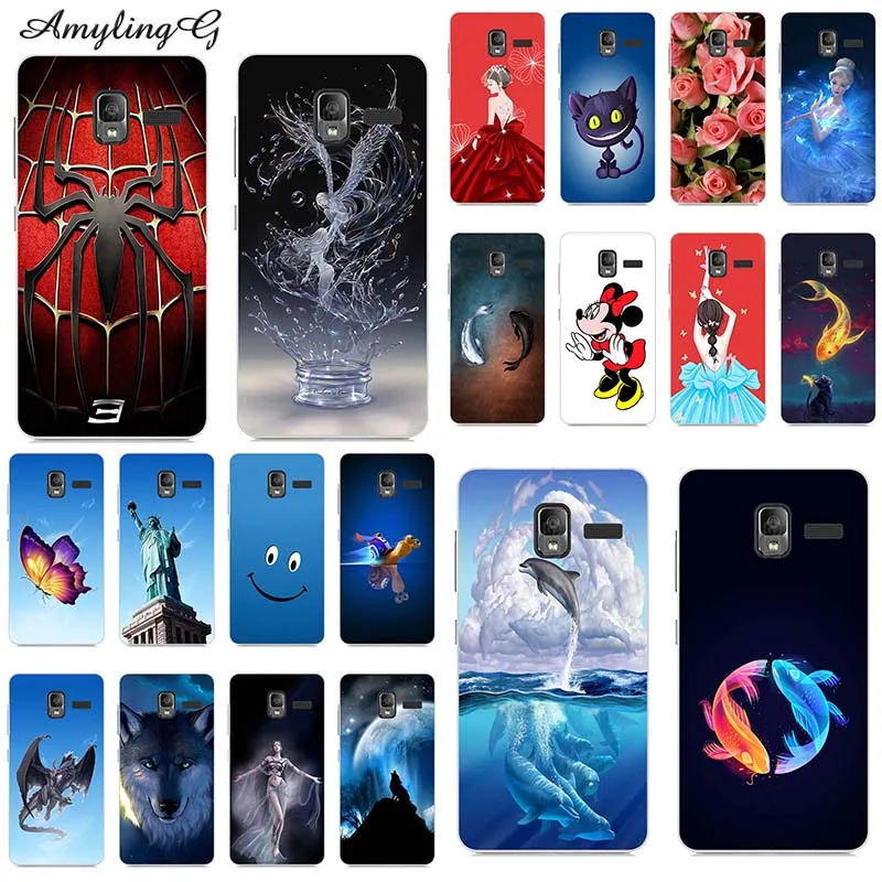 

Phone Cases For Lenovo A850 plus A850+ 5.5" Case Print HD Rose Wolf Cute Patterned Cover Soft Silicone Phone Back Shell