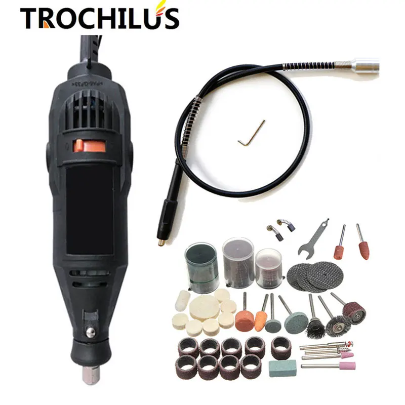 

Trochilus180W dremel angle grinder multifunction rotary variable speed mini grinder electric engraver DIY creative tools