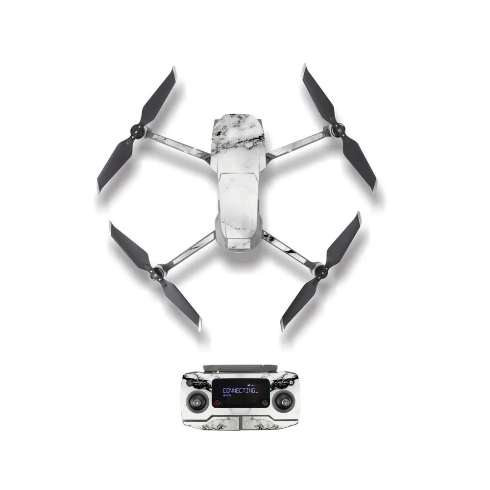 

Cool Marble Texture Style Skin Sticker for DJI Mavic 2 Pro & Zoom Drone Body Remote Controller Battery Protection Film
