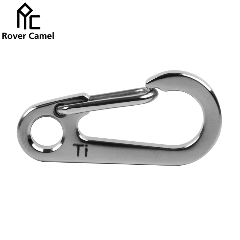 

Rover Camel Titanium Mini Quick Draw High Loading-bearing Carabiner Outdoor Hook EDC Tool