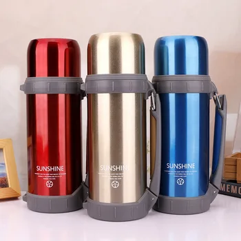 

1200ML Hot Sale Double Wall Thermos Bottle Stainless Steel Vacuum Outdoor Large capacity Portable Travel Thermoses Flasks