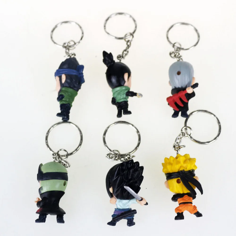 8 шт. комплект Наруто брелки Саске/Гаара/Хината рисунках брелок|hinata figure|naruto sasukenaruto