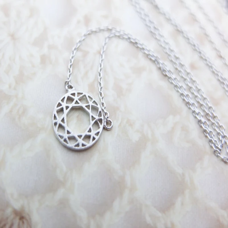 30 шт./лот модное ожерелье с покрытием из розового золота астрологическое