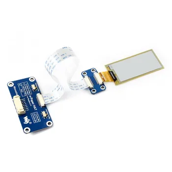 

2.13inch flexible E-Ink Display HAT,212x104, for RPI,Black/White dual-color,SPI interface Supports Raspberry Pi 3B+/Zero/Zero W