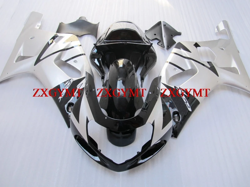 

Abs Fairing for GSX R600 R750 R1000 2000 - 2003 K1-2 Fairings GSXR 600 750 1000 2001 Silver Black 2003