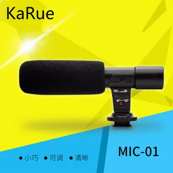 

KaRue Microphone Digital Video DV Camera StudioCamcorder 3.5mm Mic-01 Recording For Canon Nikon Pentax SLR Camera