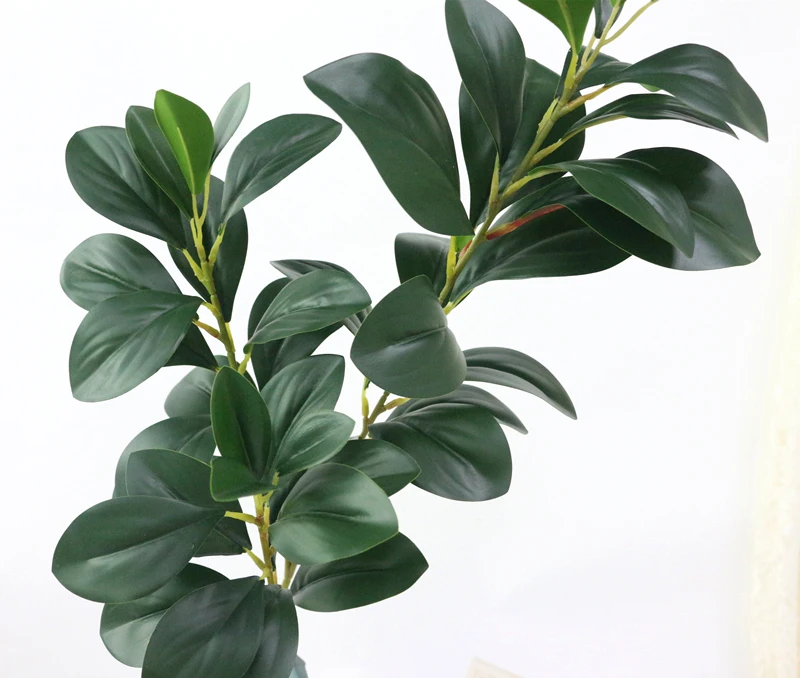 JAROWN Artificial Real Touch Plant Leaf Simulation Green Tree Branch Nordic Style Home Decor Accessories Wedding Decor Flower (7)