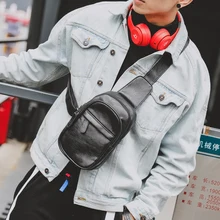 Модный кожаный нагрудный мешок Tidog young street