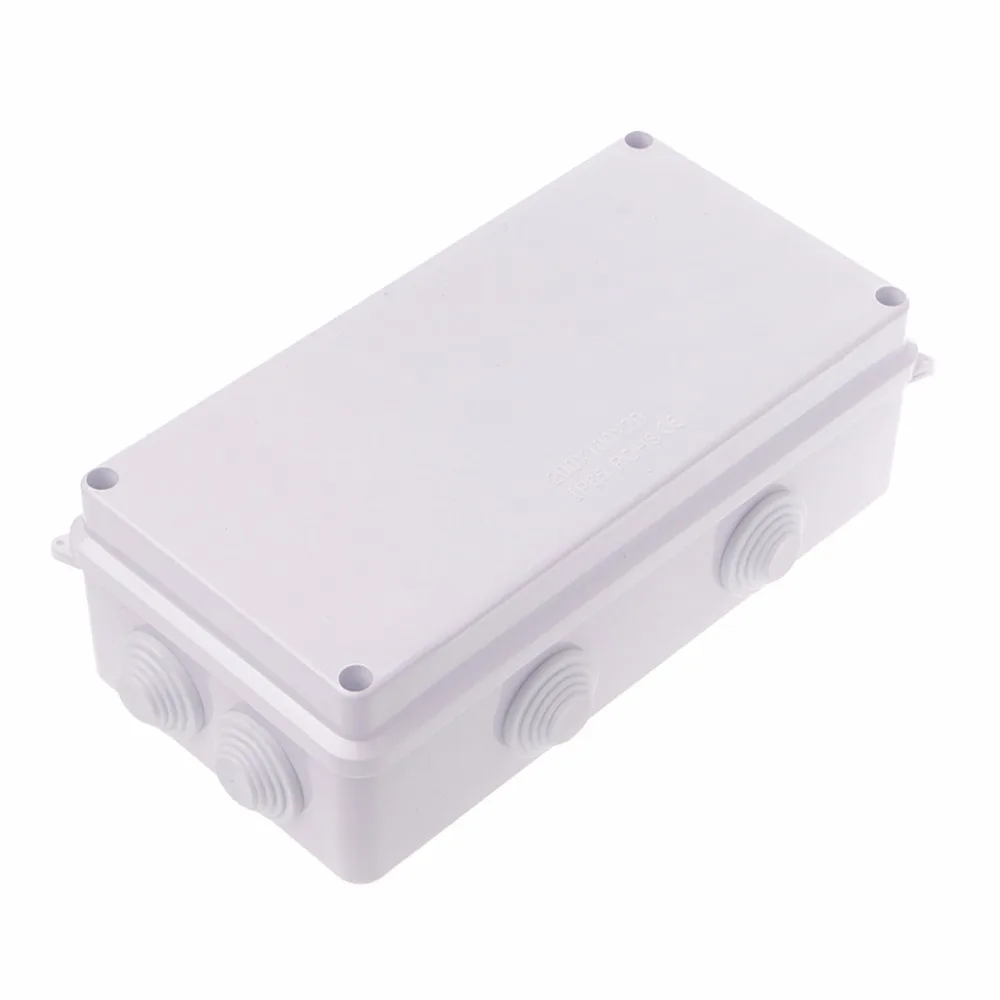 

Waterproof Plastic Enclosure Case Power Junction Box IP65 200mm x 100mm x 70mm