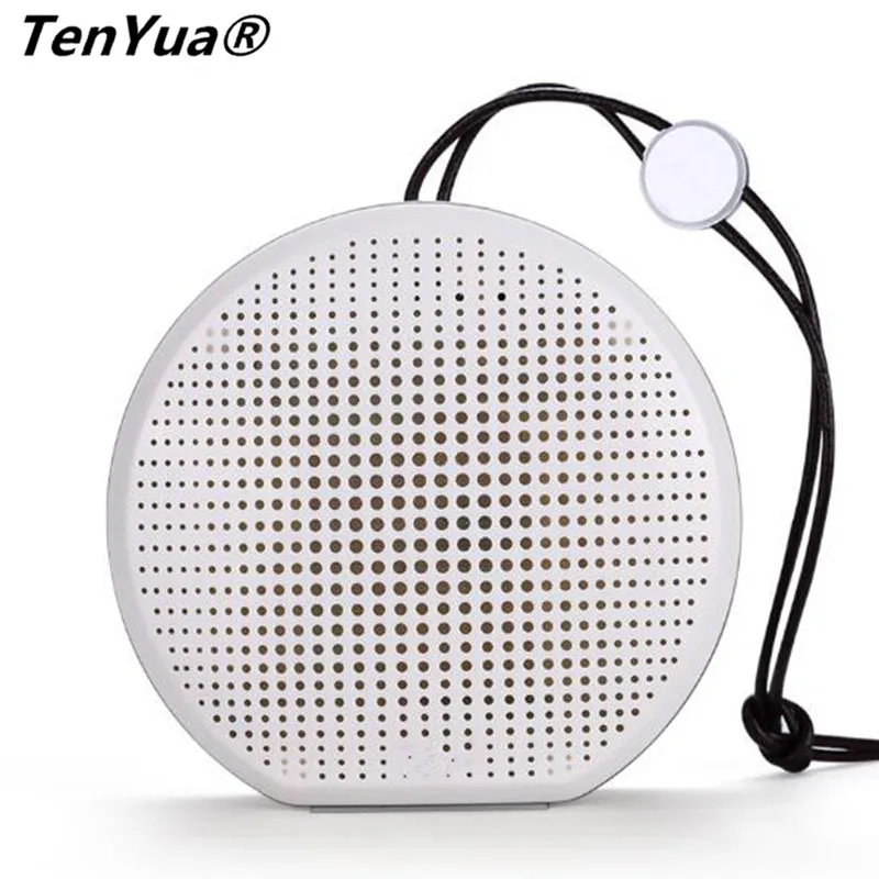 TenYua портативный мини беспроводной Bluetooth динамик Встроенный микрофон стерео MP3