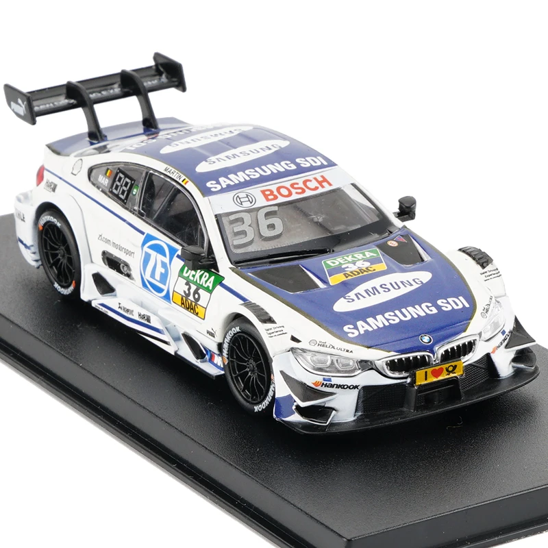 1/43 Scale M4 DTM Racing Print литая модель автомобилей No.36 высокая имитация живопись игрушки