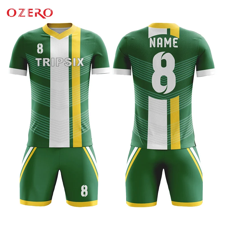 

design your football team top quality soccer jersey