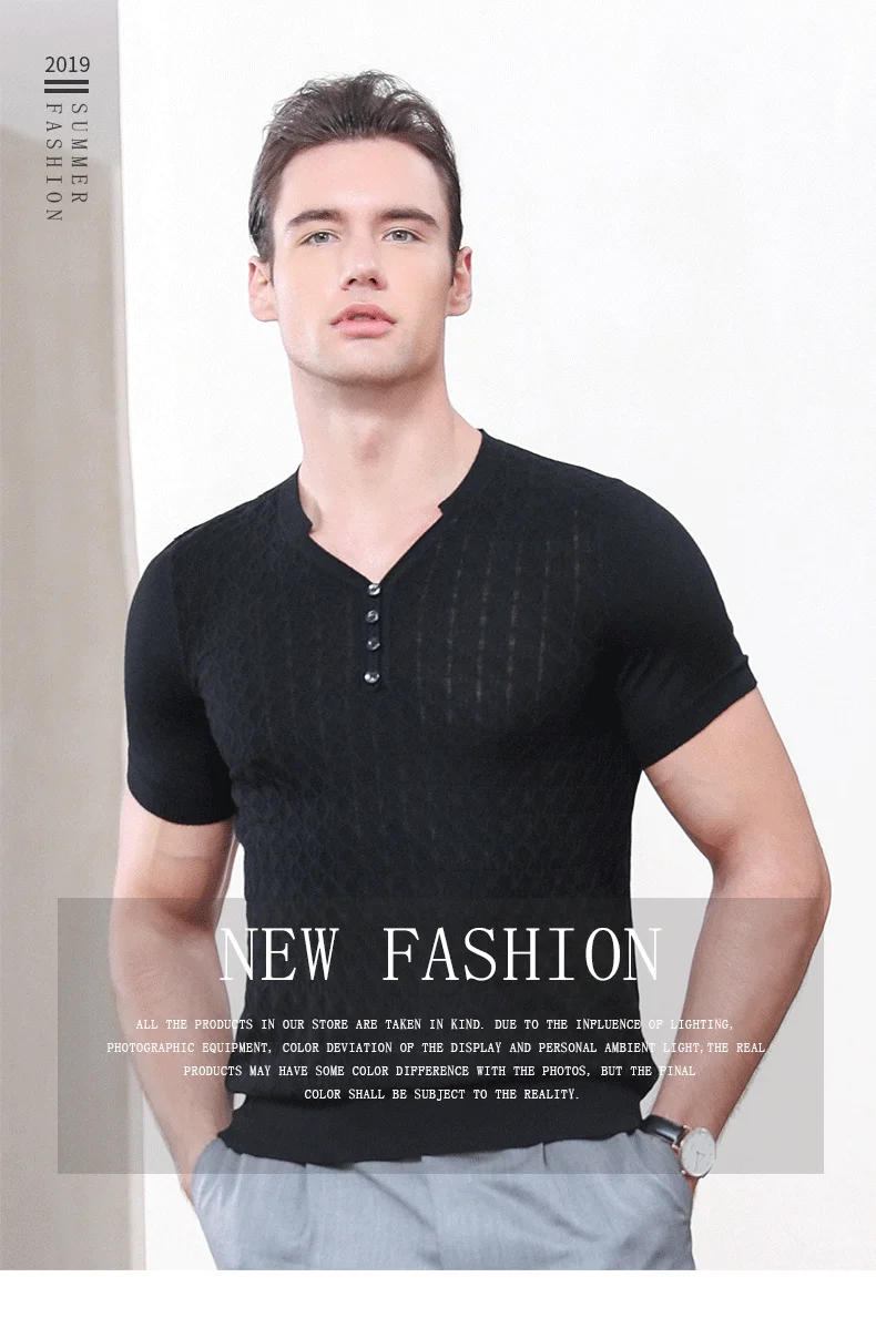 ZHILI Новая Летняя мужская футболка поло