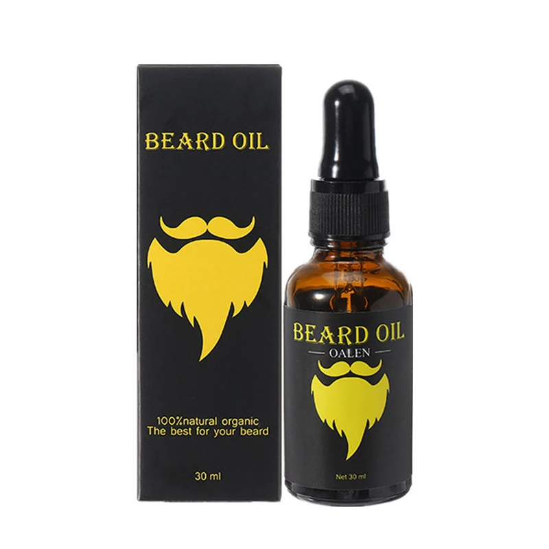 OALEN натуральное органическое масло для роста бороды для мужчин, средство против выпадения волос для роста бороды, забота о здоровье, 30 мл