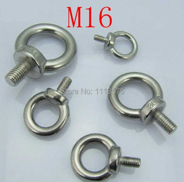 M16, 304 321 316 international standard stainless steel lifting ring