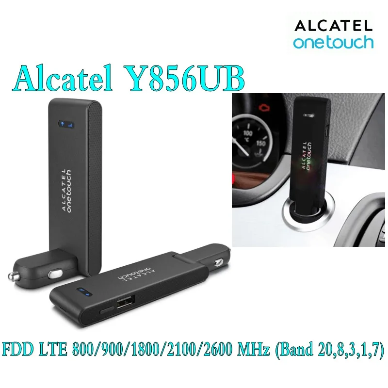 Разблокированный alcatel one touch Y856 y856V 4g Автомобильный Wi Fi роутер cpe dongle mifi Pocket wifi pke8278