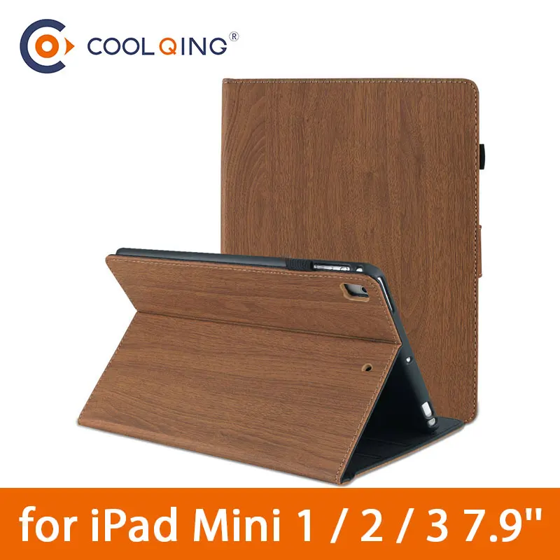 

Wood Grain Tablets Case For iPad Mini 1/2/3 7.9 Smart TPU Soft Tablet Case Pattern Protective Cover For iPad Mini Case Min 1 2 3
