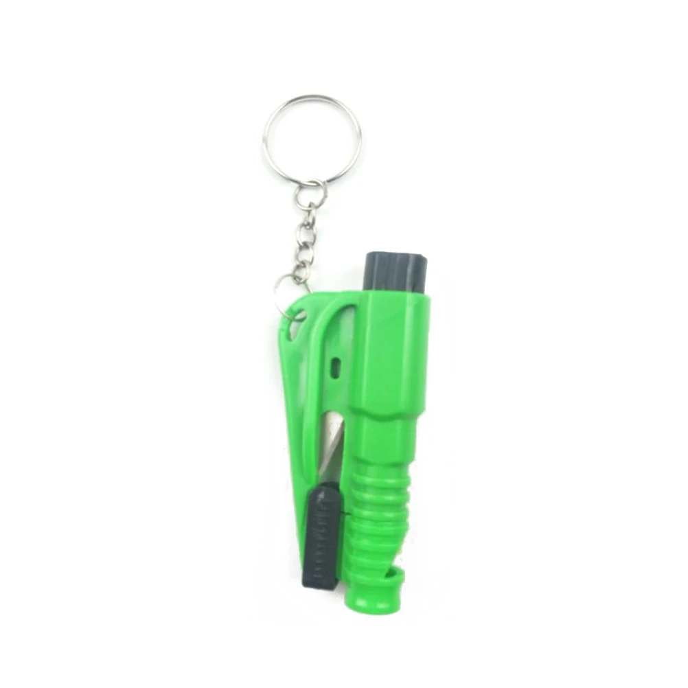 Mini Pocket Hammer Emergency Hammer Window Glass Breaking Hummer Seat Belt Knife Cutter Whistle Rescue Escape Tool 