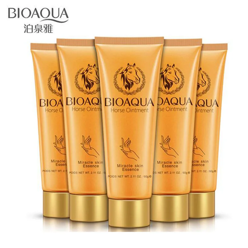 

BIOAQUA Horse Ointment Miracle Moisturizing Hand Cream Brands Anti Aging Whitening Hand Lotion Creams for Hands Skin Care 60g