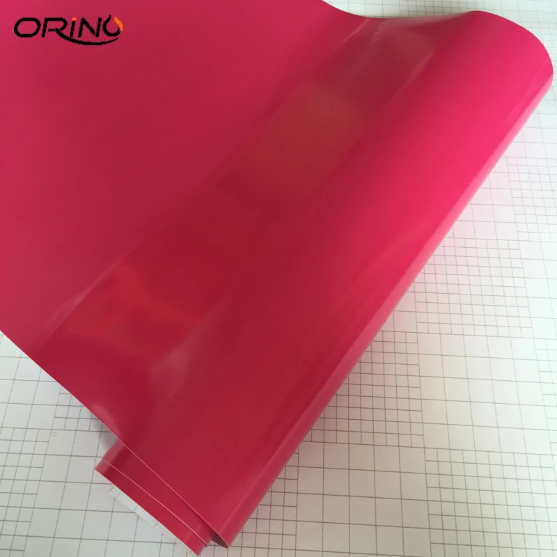 Rose Red Glossy Vinyl Film Wrap-1