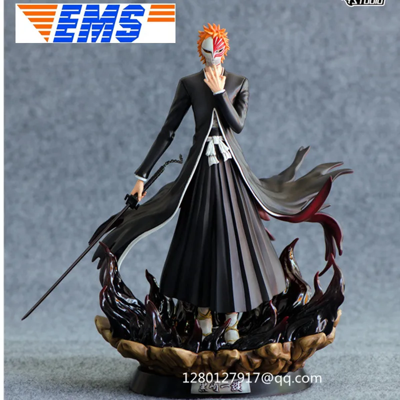 Статуя отбеливатель Kurosaki ichigo список впадин в полная длина портрет 1/8 грудь GK