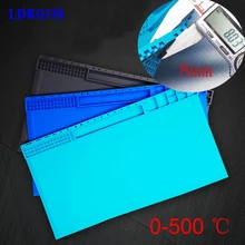 Термостойкий силиконовый коврик для пайки теплоизоляционный коврик BGA паяльная станция Ремонтный комплект поддерживающая Платформа Высокое качество