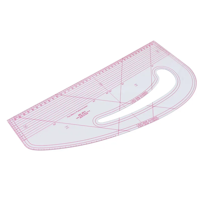 

New Practical Pattern Maker Fashion Designing Ruler Multi Purpose Garment Making Marking Curve Sewing Patchwork Tool