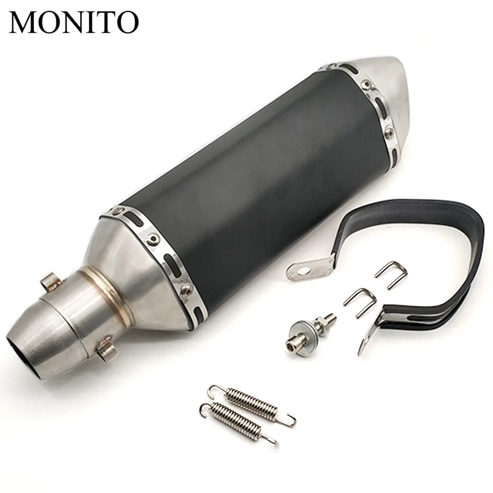 Motocicleta Universal Akrapovic de Escape de la bici de la suciedad de Escape modificado de Escape para BMW C400GT C600 C650 C650GT F650GS F700GS F8000R