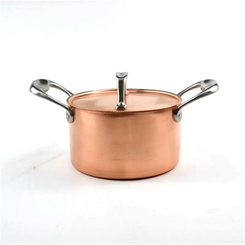 Small Hot Pot Household Mini Dairy Pot Baby Food Cooking Pot only for