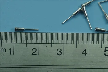 

100pcs LED Lamp Pins Hot Plug Socket for Cherry Mx Switch keyboard size Nickel or Gold plating machined Pin Length 9.70mm