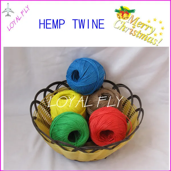 

12 color hemp twine/cords 12pcs/lot twisted hemp twine,DIY twine, divine twine by free shipping