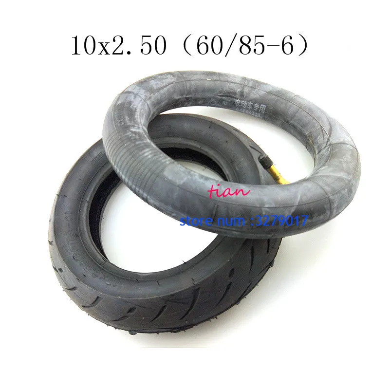 

Thickening, abrasion resistance super quality 10x2.50(60/85-60) tire inner tube 10x2.50 tyre for Electric Scooter all 10x2.50