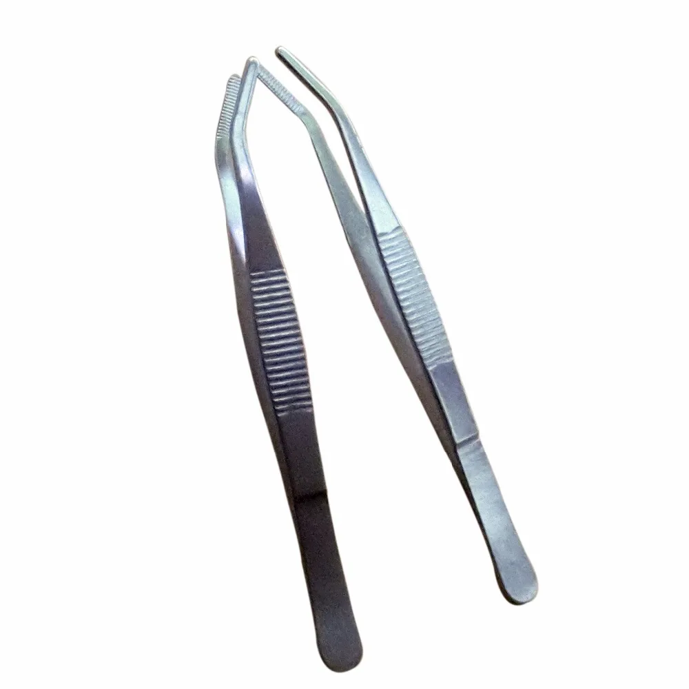 5Pcs Medical Grade Stainless Steel Dental Tool Mouth Probe Plier