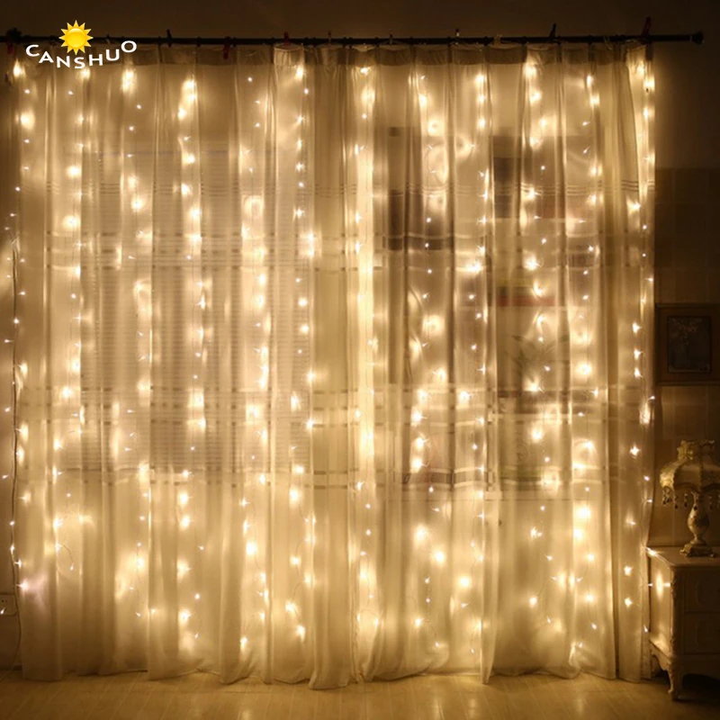 Christmas Garland LED Curtain Icicle String Light 220V Outdoor Indoor Drop LED Party Garden Stage Outdoor Decorative Xmas Light Christmas Garland LED Curtain Icicle String Light 220V Outdoor Indoor Drop LED Party Garden Stage Outdoor Decorative Xmas Light