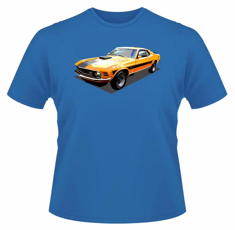 Футболки 2019 1970 Mustang Mach I Ideal подарок на день рождения или баскетбольный мяч