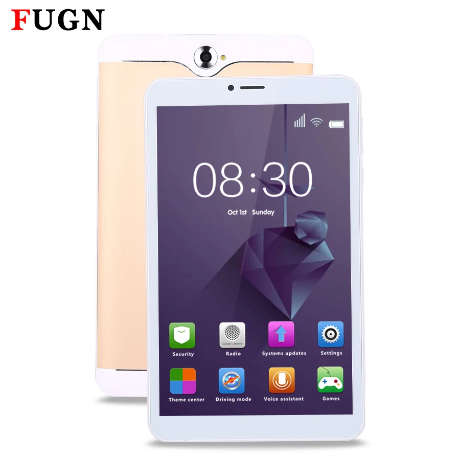 Fugn 8 дюймов Детские Планшеты Android ПК с GPS Wi Fi 3G сим карты двойной камеры 1 ГБ