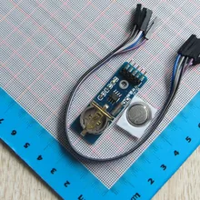 Модуль часов DS1302 с батареей в режиме реального времени модуль часов для arduino+ 5 шт 20 см dupont провода