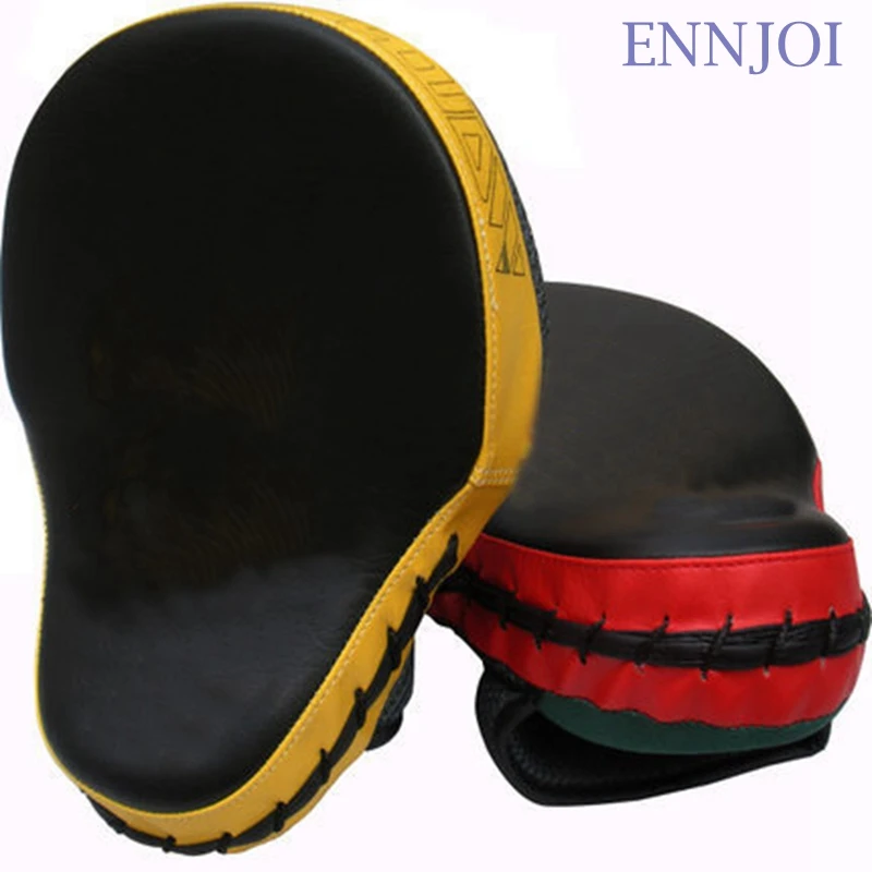 Boxing Mitt Training Target Focus Punch Pads Gloves MMA Karate Combat
